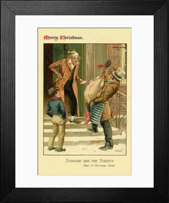 Framed Print : Dickens. A Christmas Carol Framed Print : Dickens. A Christmas Carol