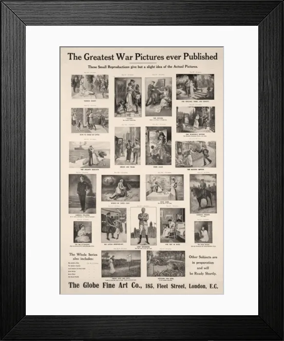 Framed Print : The Greatest War Pictures ever Published, WW1 Framed Print : The Greatest War Pictures ever Published, WW1