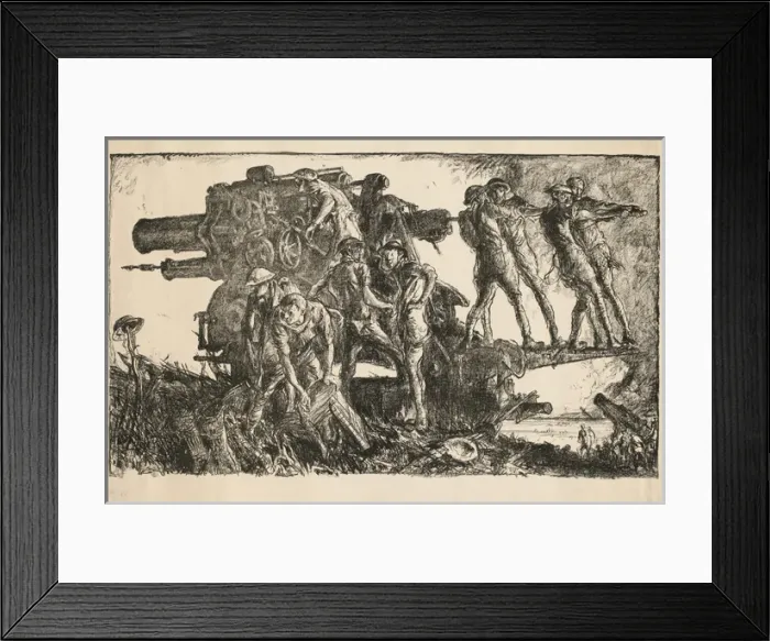Framed Print : British Military Poster, WW1 Framed Print : British Military Poster, WW1