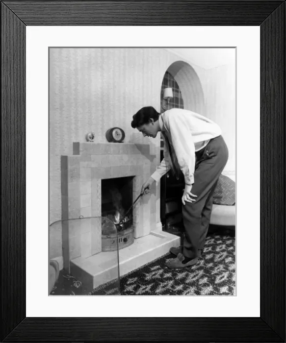 Framed Print : Fire safety at bedtime Framed Print : Fire safety at bedtime