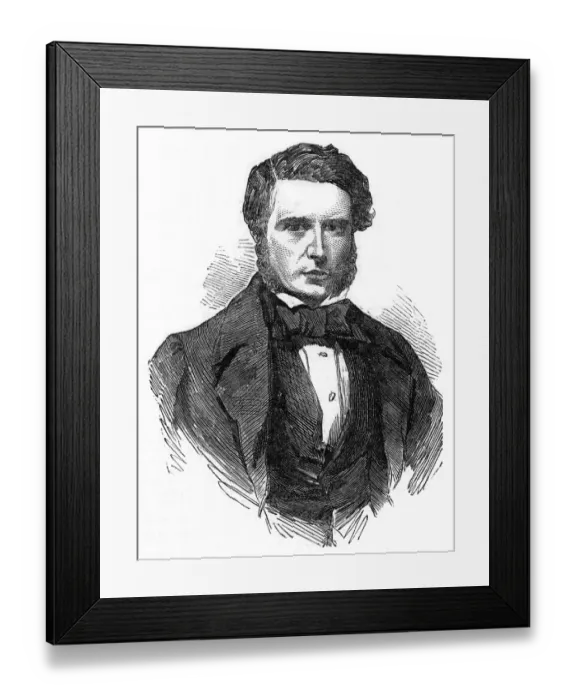 Framed Print : Lieutenant S. Gurney Cresswell Framed Print : Lieutenant S. Gurney Cresswell