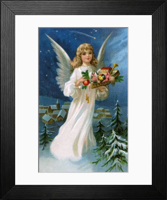Framed Print : Christmas angel Framed Print : Christmas angel