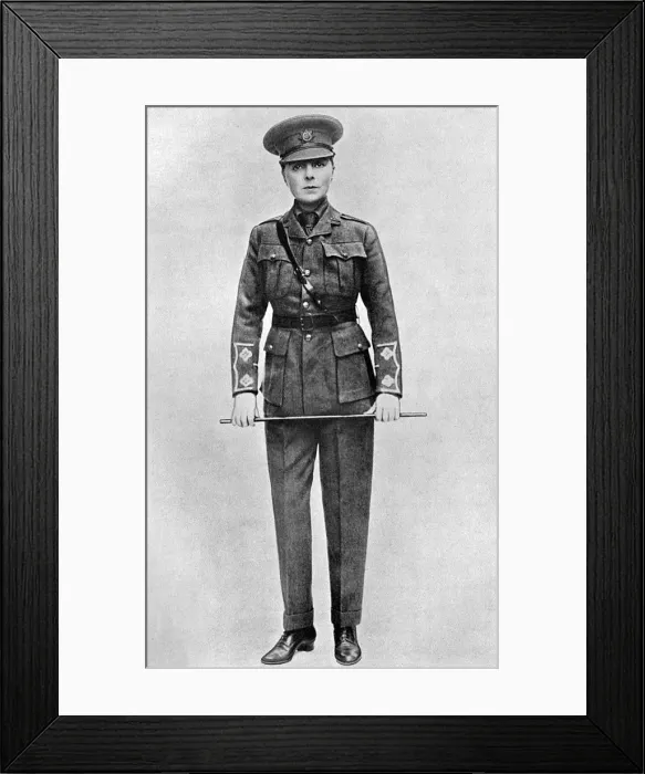 Framed Print : Vesta Tilley, WW1 Framed Print : Vesta Tilley, WW1