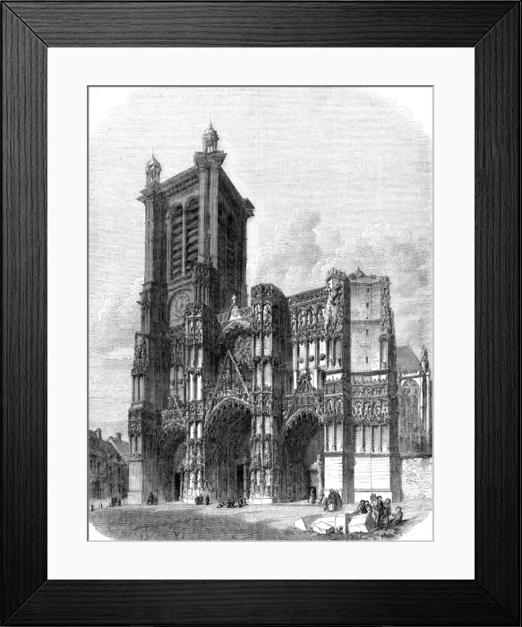 Framed Print : Troyes, France - Cathedrale Saint-Pierre Framed Print : Troyes, France - Cathedrale Saint-Pierre