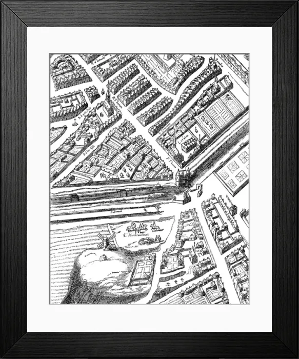Framed Print : Paris, France - Quartier Saint-Honore Framed Print : Paris, France - Quartier Saint-Honore