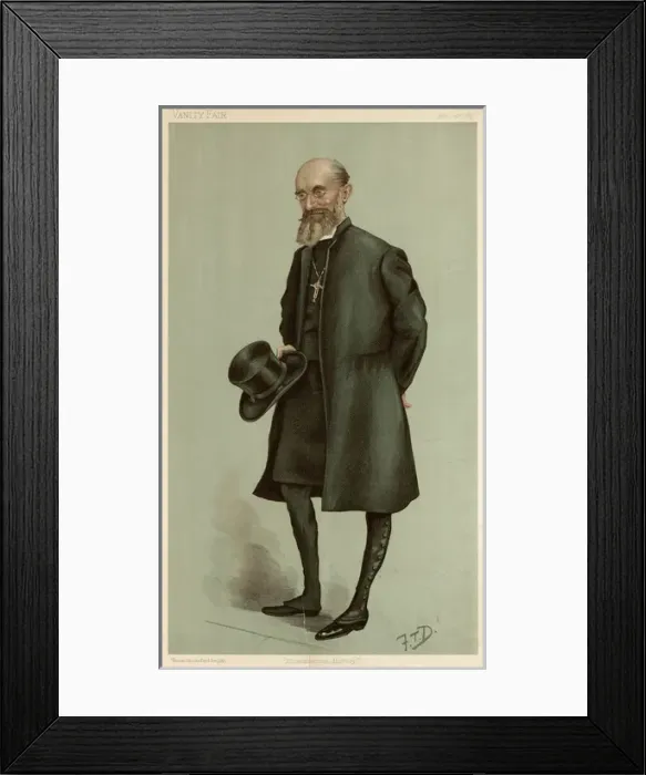Framed Print : Mandell Creighton, Bishop of London Framed Print : Mandell Creighton, Bishop of London