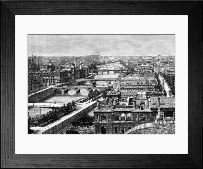 Framed Print : Paris, France - General View Framed Print : Paris, France - General View