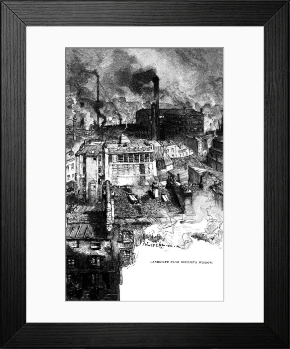 Framed Print : Paris, France - view from Boulevard Arago Framed Print : Paris, France - view from Boulevard Arago