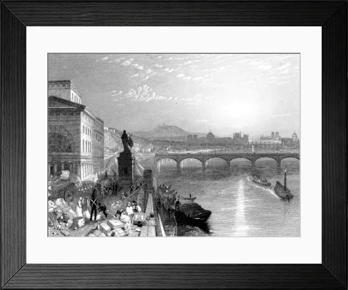 Framed Print : Paris, France - General View from West Paris Framed Print : Paris, France - General View from West Paris