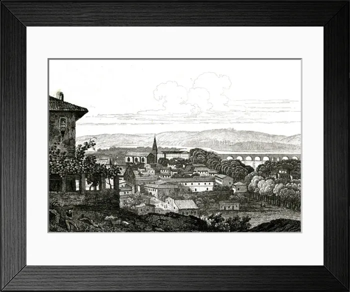 Framed Print : Agen, France - General View Framed Print : Agen, France - General View