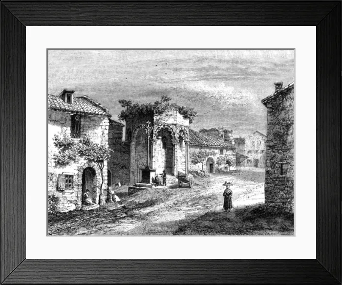 Framed Print : Aiguilhe, France - Chapel of Saint-Clair Framed Print : Aiguilhe, France - Chapel of Saint-Clair