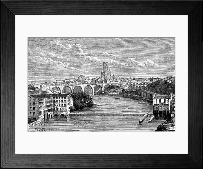 Framed Print : Albi, France - General View Framed Print : Albi, France - General View