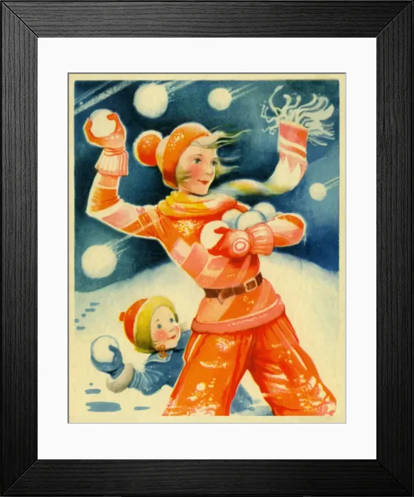 Framed Print : Snowballing Framed Print : Snowballing