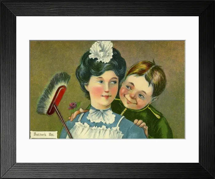 Framed Print : Buttons Pet Framed Print : Buttons Pet