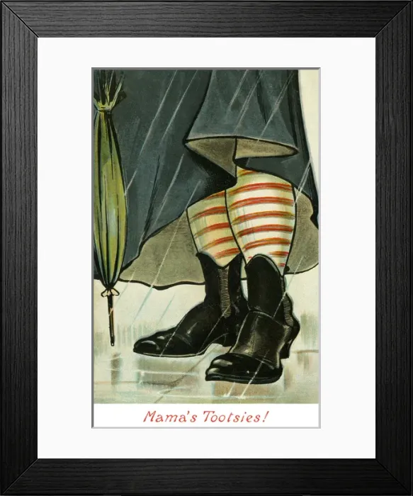 Framed Print : Mamas Tootsies Framed Print : Mamas Tootsies