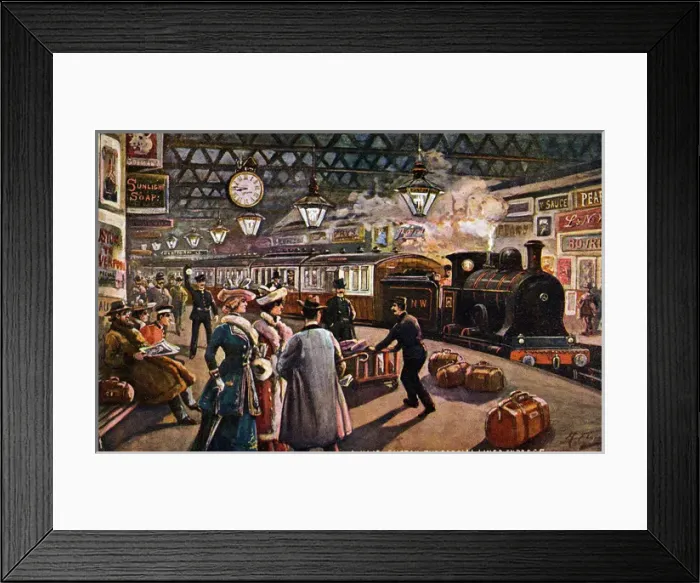 Framed Print : Special Liner Express Framed Print : Special Liner Express
