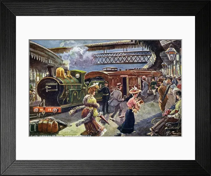 Framed Print : London Bridge to Hastings express Framed Print : London Bridge to Hastings express