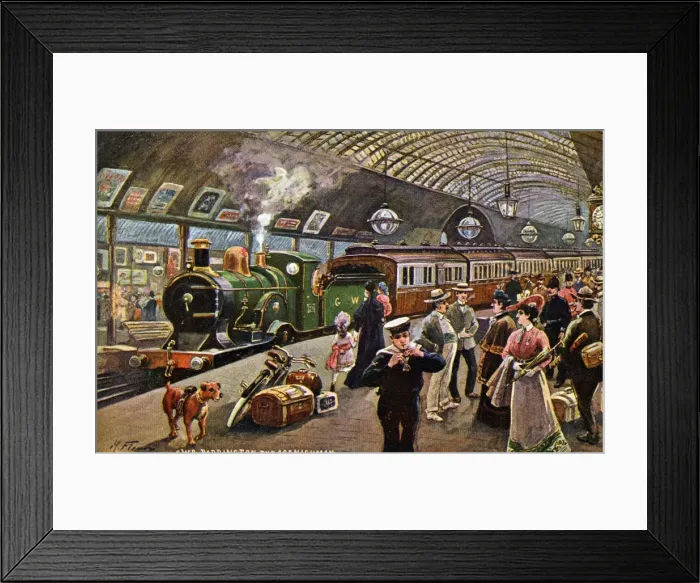 Framed Print : The Cornishman Framed Print : The Cornishman