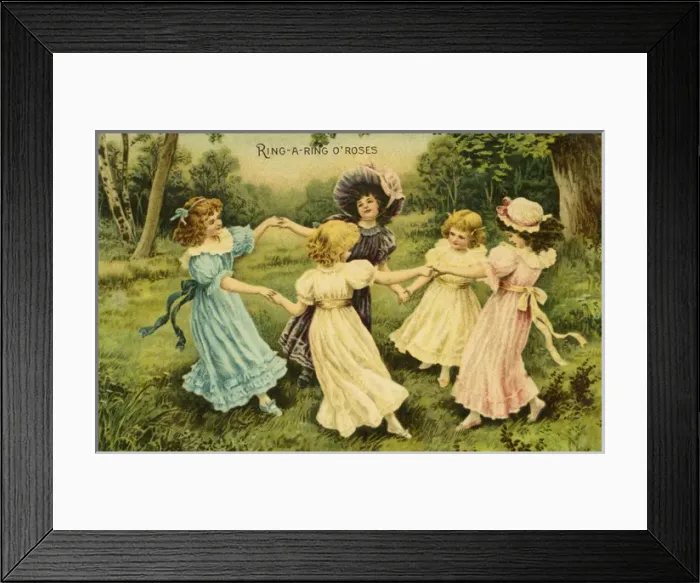 Framed Print : Ring-a-Ring-a-Roses Framed Print : Ring-a-Ring-a-Roses