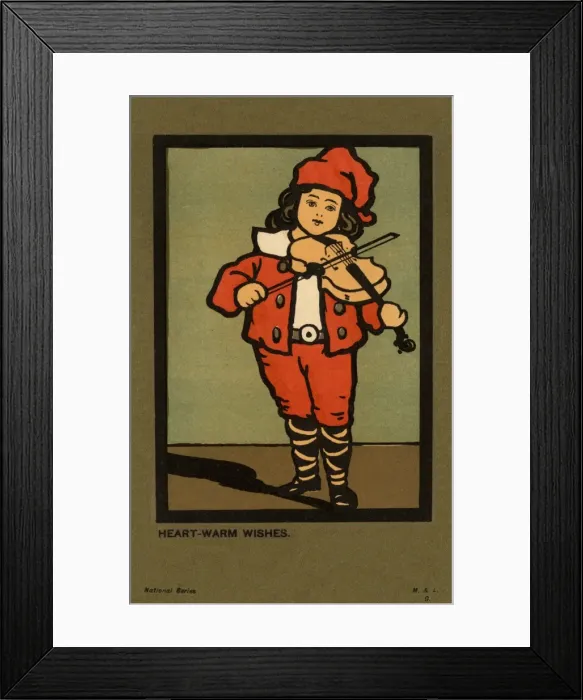 Framed Print : Boy playing a violin Framed Print : Boy playing a violin