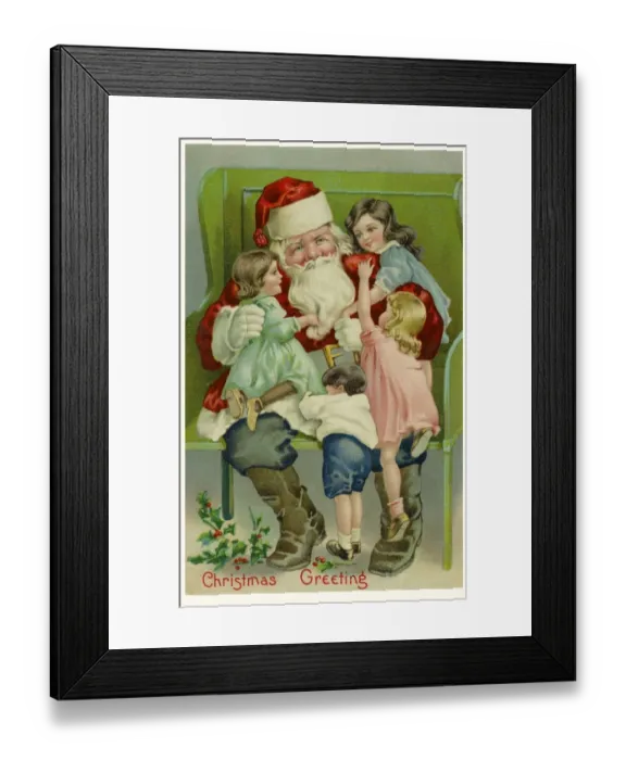 Framed Print : Santa Claus Framed Print : Santa Claus