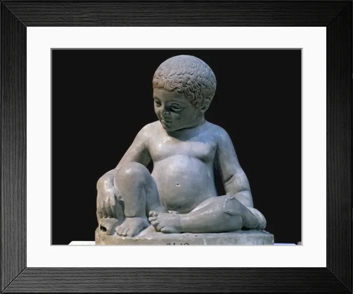 Framed Print : Roman, Marble, Sculpture, Boy, Dolphin, history, historical Framed Print : Roman, Marble, Sculpture, Boy, Dolphin, history, historical