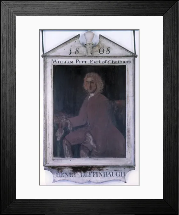 Framed Print : William Pitt Framed Print : William Pitt