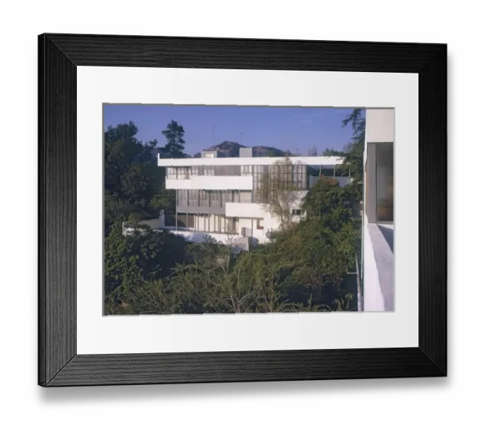 Framed Print : The Lovell House or Lovell Health House - Los Feliz neighborhood of LA, California Framed Print : The Lovell House or Lovell Health House - Los Feliz neighborhood of LA, California