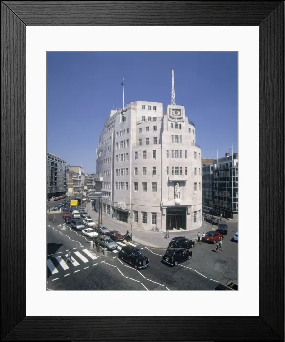 Framed Print : BBC Broadcasting House Framed Print : BBC Broadcasting House