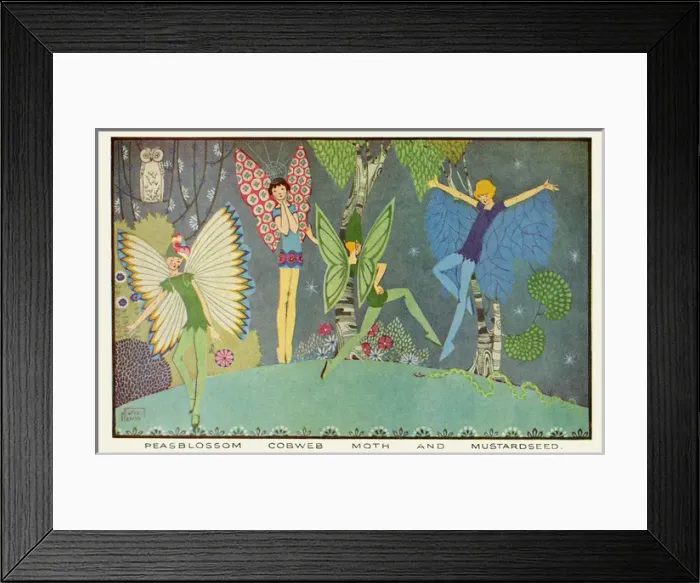 Framed Print : Midsummer Nights Dream