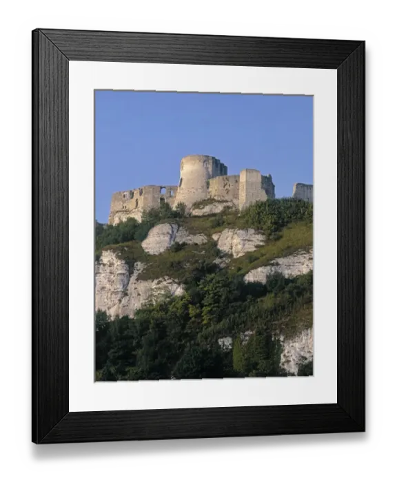 Framed Print : Chateau Gaillard Framed Print : Chateau Gaillard