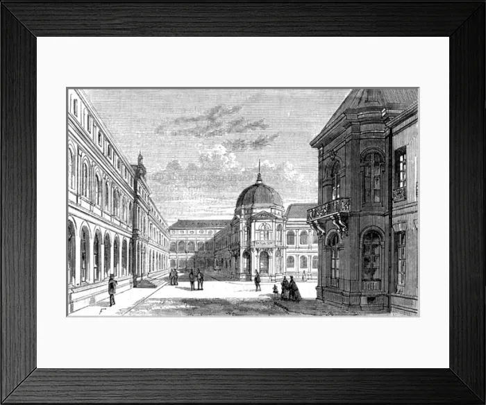 Framed Print : Paris, France - Palais des Archives Framed Print : Paris, France - Palais des Archives