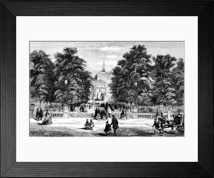 Framed Print : Paris, France - Square des Arts et Metiers Framed Print : Paris, France - Square des Arts et Metiers