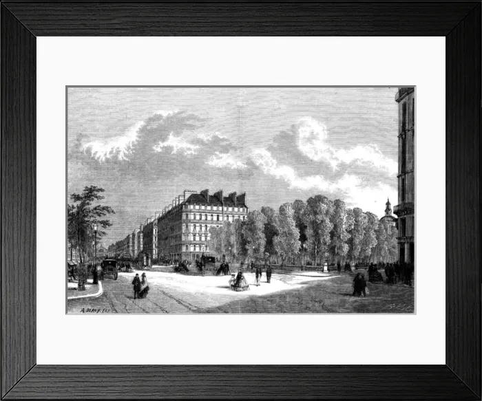 Framed Print : Paris, France - Square des Arts et Metiers Framed Print : Paris, France - Square des Arts et Metiers