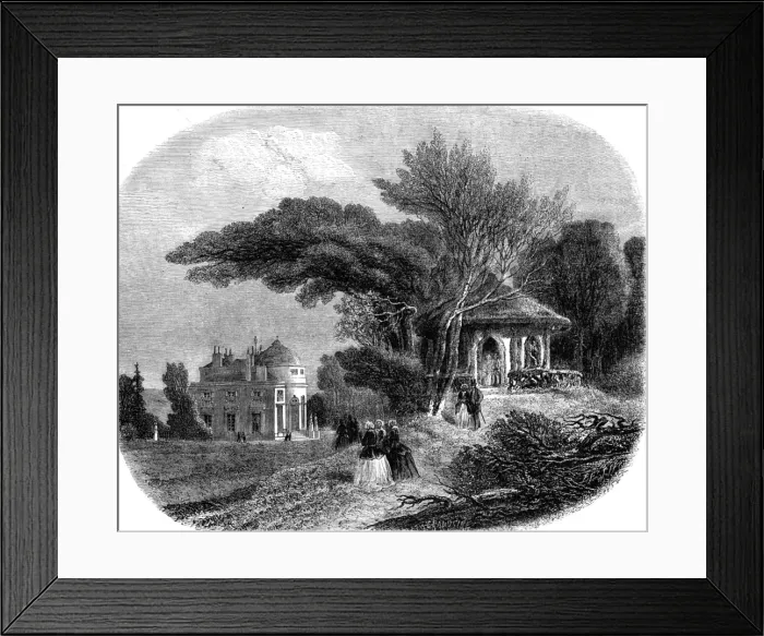 Framed Print : Paris, France - Bagatelle, near Bois de Boulogne Framed Print : Paris, France - Bagatelle, near Bois de Boulogne