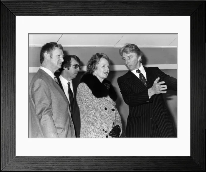 Framed Print : Prime Minister Margaret Thatcher - Marazion Community Centre Framed Print : Prime Minister Margaret Thatcher - Marazion Community Centre