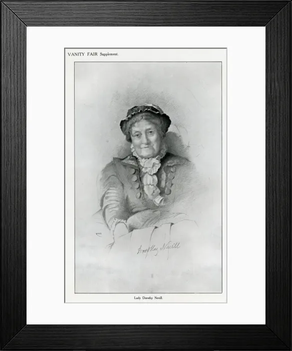 Framed Print : Lady Dorothy Nevill Framed Print : Lady Dorothy Nevill