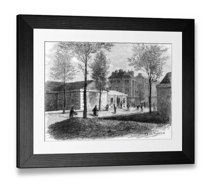 Framed Print : Paris, France - Barrier of Montrouge Framed Print : Paris, France - Barrier of Montrouge