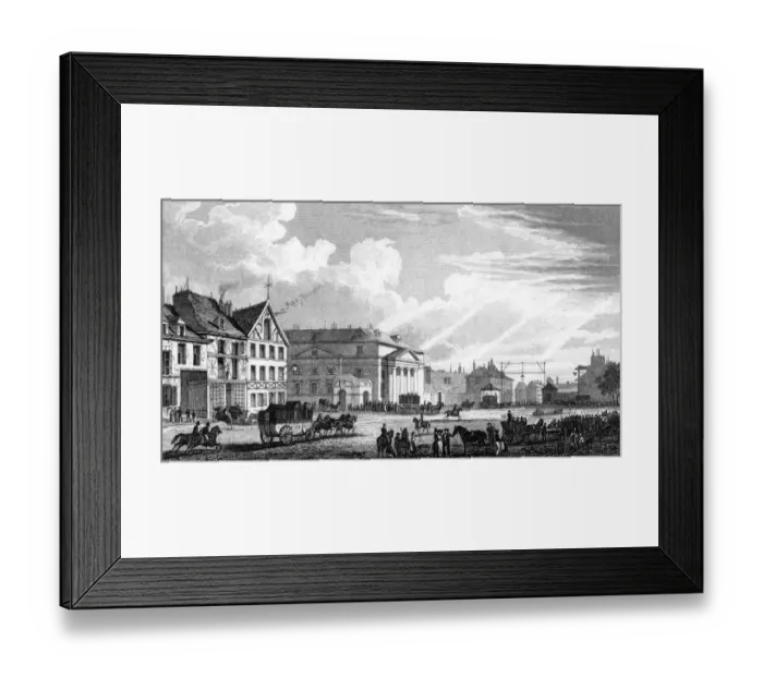 Framed Print : Paris, France - Barriere Saint Denis Framed Print : Paris, France - Barriere Saint Denis