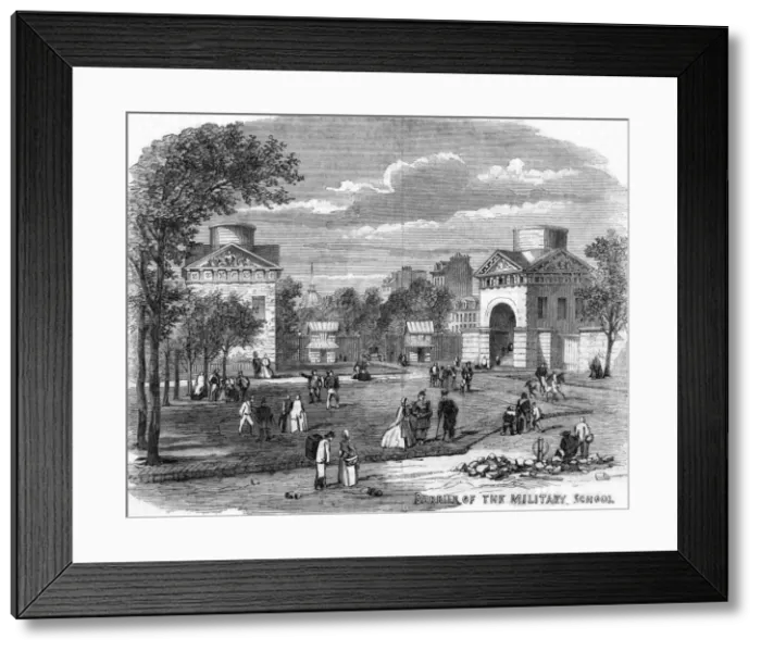 Framed Print : Paris, France - Barriere de l Ecole Militaire Framed Print : Paris, France - Barriere de l Ecole Militaire