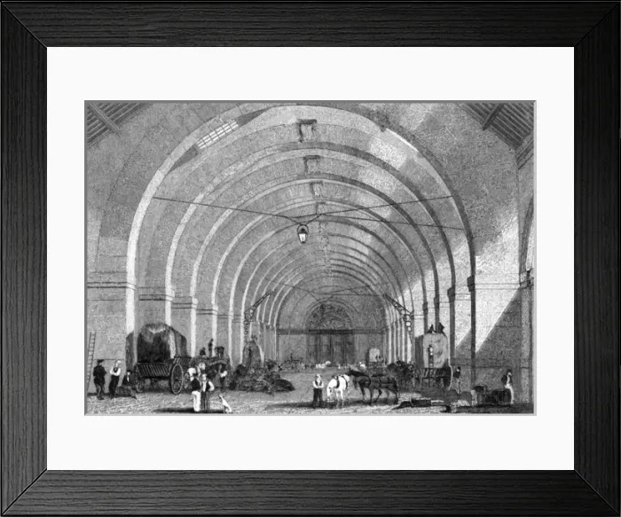 Framed Print : Paris, France - Barriers, Octroi General Framed Print : Paris, France - Barriers, Octroi General