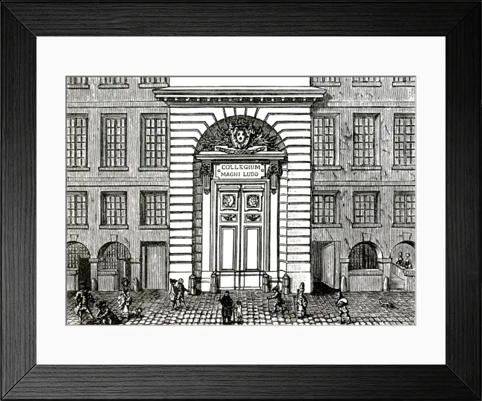 Framed Print : Paris, France - College Louis-le-Grand Framed Print : Paris, France - College Louis-le-Grand