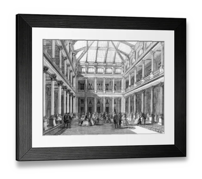 Framed Print : Paris, France - Tribunal de Commerce Framed Print : Paris, France - Tribunal de Commerce