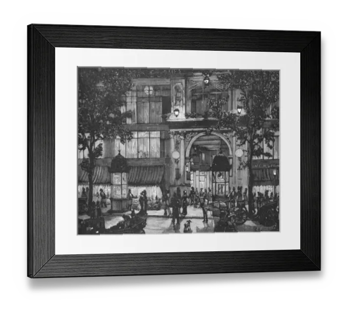 Framed Print : Paris, France - Grands Boulevards, Passage Jouffroy Framed Print : Paris, France - Grands Boulevards, Passage Jouffroy