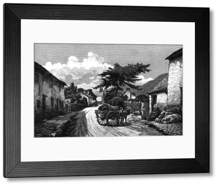 Framed Print : Llanwddyn in the Vyrnwy Valley, Wales Framed Print : Llanwddyn in the Vyrnwy Valley, Wales