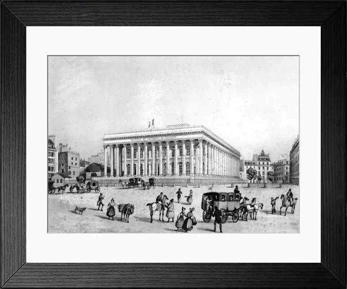 Framed Print : Paris, France - La Bourse Framed Print : Paris, France - La Bourse