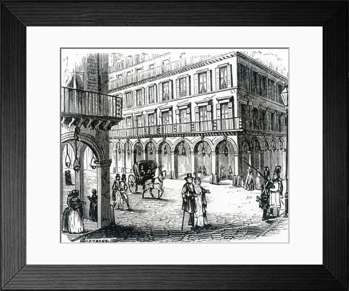 Framed Print : Paris, France - Rue Castiglione Framed Print : Paris, France - Rue Castiglione