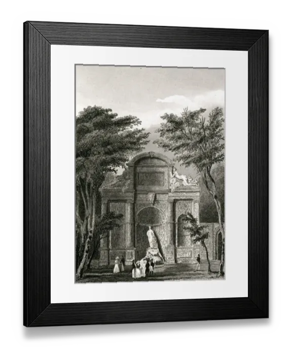 Framed Print : Paris, France - Chateau d Eau, Jardin du Luxembourg Framed Print : Paris, France - Chateau d Eau, Jardin du Luxembourg