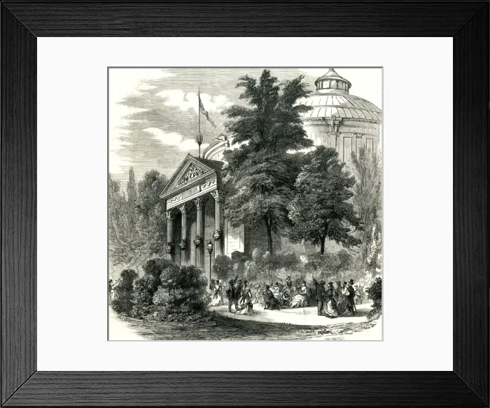Framed Print : Paris, France - Champs-Elysees, American Nut Tree Framed Print : Paris, France - Champs-Elysees, American Nut Tree