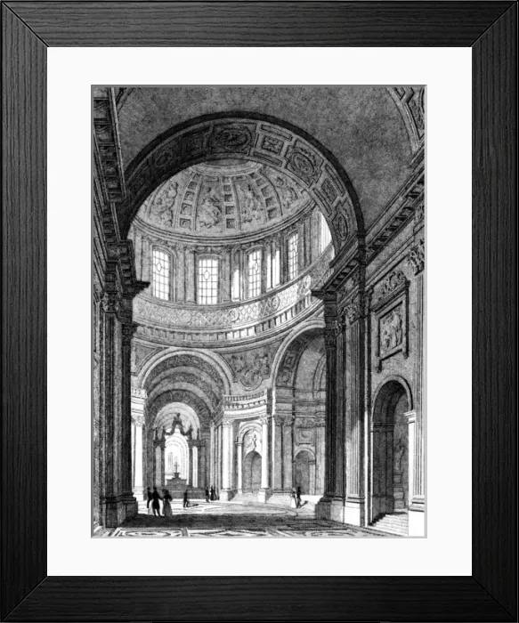 Framed Print : Paris, France - Dome des Invalides Framed Print : Paris, France - Dome des Invalides